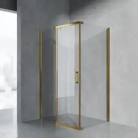 Душевой уголок AVS Фаворит 120x90 см профиль брашированное золото, стекло прозрачное, 803-0025-195-1290-GB-T