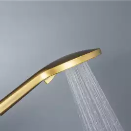 Душевая система AVS Elegant 811-421-BG, брашированное золото