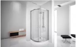 Душевой уголок Aquanet Alfa NAA2142 100x100, R550, прозрачное стекло