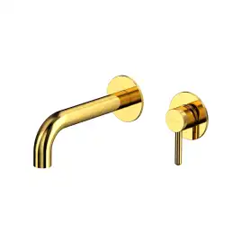 Смеситель для раковины Whitecross Y gold скрытого монтажа Золото глянцевое, Y1216GL