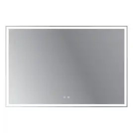 Зеркало BelBagno SPC-GRT 120х80 SPC-GRT-1200-800-LED-TCH-SND с подстветкой, сенсорный выключатель, голосовым управлением и подогревом