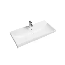 Тумба с раковиной AVS Гармония 100 антрацит матовая, N821-07-1000AM-02-1010WG