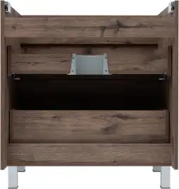 Тумба под раковину Aquanet Нота New 90 напольная, дуб веллингтон табак, 344145