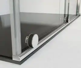 Душевой уголок Vincea Arno 150х90 VSR-1A9015CL, дверь раздвижная, профиль хром, стекло прозрачное