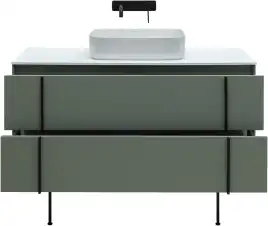 Тумба под раковину Allen Brau Reality 120 1.32008.CGM олива матовый