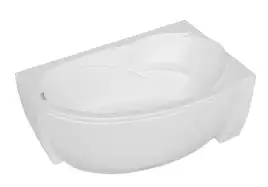 Акриловая ванна AZARIO PAOLINA 170х97 AV.0071170, асимметрична, правосторонняя