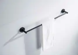 Держатель полотенец 600 мм Aquatek Европа AQ4114MB, Черный матовый