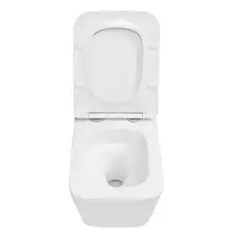 Унитаз подвесной Azario Indor AZ-9004WT подвесной, безободковый, со смывом 