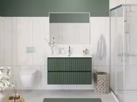 Тумба под раковину BelBagno UNO-1000-2C-SO-VO подвесная, Еловый Матовый