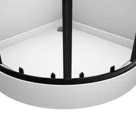 Душевая кабина Loranto NEO 100х100 CS-21800-100, низкий поддон, цвет профиля черный