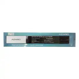 Душевой лоток Azario 60 см AZT3BLACK600 с перфорированной решеткой, Черный матовый