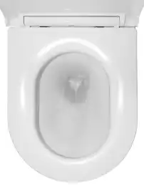 Унитаз-компакт Azario Margo AZ-2125-UQ1 напольный, безободковый, со смывом Торнадо, в комплекте с бачком и сиденьем микролифт, Белый глянцевый