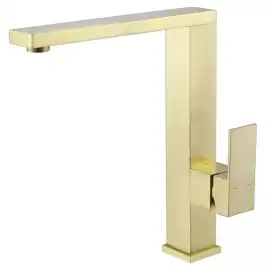 Смеситель для кухни Abber Daheim AF8214G поворотный излив, Золото