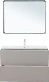 Тумба под раковину Aquanet Арт 100 бежевый, 343969