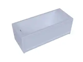 Акриловая ванна Aquatek Калибри 160х70, Eco-friendly KL160-0000001, без панели, каркаса и слив-перелива