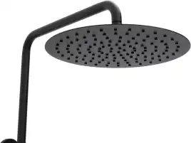 Душевая система Allen Brau Liberty 5.33007-31 с термостатом, черный матовый