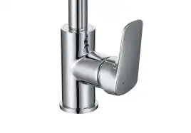 Смеситель для кухни Aquatek Вега AQ1081CR поворотный излив, Хром