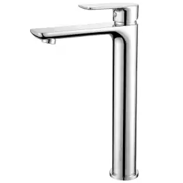 Смеситель для накладной раковины Abber Weiss Insel AF8011, однорычажный, высокий, Хром
