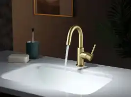 Смеситель для раковины Aquatek Европа AQ1307BG, Золото матовое