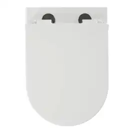 Подвесной унитаз Azario LUSTER AZ-2285 безободковый, с системой смыва Tornado, с быстросъемным сиденьем микролифт