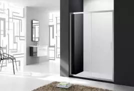 Душевая дверь Cezares MOLVENO 130 см, MOLVENO-BF-1-130-C-Cr-IV, профиль Хром, стекло Прозрачное