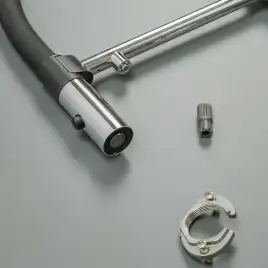 Смеситель для кухни с гибким изливом AVS PureRiver хром, 811-170-CR