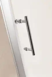 Душевой уголок CEZARES ECO-O-R-2-90-P-Cr стекло Матовое рифленая, профиль Хром