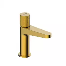 Смеситель для раковины WasserKRAFT Schunter 8200 8203, однорычажный, цвет Брашированное золото