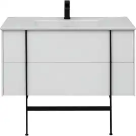 Тумба под раковину Allen Brau Reality 100 1.32007.WM белый матовый