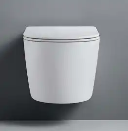 Подвесной унитаз Aquatek Либерти AQ1999T-00 безободковый, смыв торнадо, с сиденьем микролифт, Белый