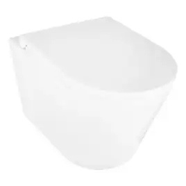 Унитаз подвесной Azario LANDER AZ-2802E подвесной, безободковый, со смывом 