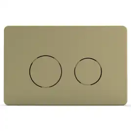Кнопка смыва AZARIO AZ-8200-0086/AZ-P57-0160 двойная, круглая, цвет золото