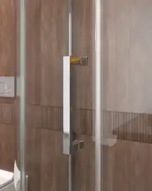 Душевой уголок CEZARES MOLVENO-RH-1-110/90-C-Cr-IV стекло Прозрачное, профиль Хром