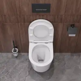 Подвесной унитаз CEZARES LINER CZR-38083-49-TH-TOR/SC, со смывом TORNADO, с сиденьем микролифт