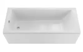 Акриловая ванна Marka One MODERN 170х75 01мод1775 прямоугольная, Белая