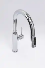 Смеситель для кухни AVS PureRiver 811-171-CR с выдвижным изливом, хром