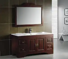 Умывальник CeramaLux 9010E 1010х465х160 Полувстраиваемая цвет Белый