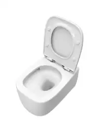 Подвесной унитаз CEZARES COMFORT CZR-380-TH-TOR/SC, со смывом TORNADO, с сиденьем микролифт