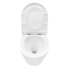 Унитаз подвесной Azario NOVE AZ-9312T подвесной, безободковый, со смывом 