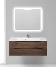 Тумба под раковину BelBagno MARINO-1200-2C-SO-RW-P подвесная Rovere Moro