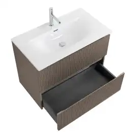 Тумба под раковину BelBagno UNO-900-2C-SO-СO подвесная, Бежевый матовый