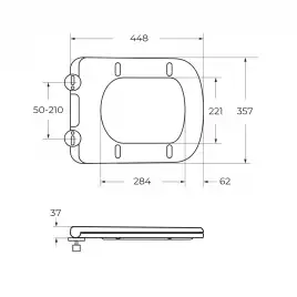 Напольный унитаз BelBagno ARDENTE-R BB02093CPR/SC, безободковый, с сиденьем микролифт, Белый