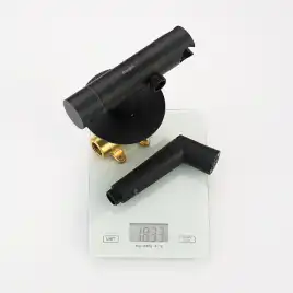 Смеситель с гигиеническим душем Raglo R23.56.06 с термостатом, Черный матовый