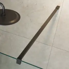 Душевая перегородка CEZARES LIBERTA-L-2-90-120-C-NERO стекло Прозрачное, профиль Черный