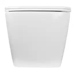 Подвесной унитаз Azario Boca AZ-2002 безободковый, с сиденьем микролифт, Белый глянцевый