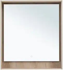 Зеркало Aquanet Милан 80 дуб светлый, 336405