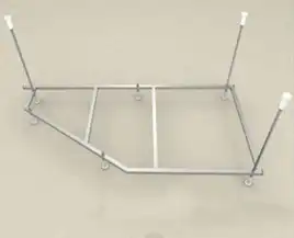 Сборный каркас к ванне Aquatek Дива 170 (шпильки) универсальный