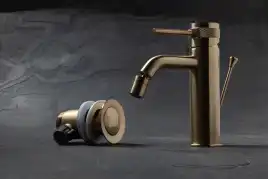 Смеситель для биде Allen Brau Priority 5.31A04-GB (с донным клапаном) золото