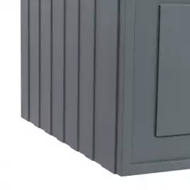 Тумба под раковину La Fenice Cubo 100 FNC-01-CUB-G-100 Подвесная Серая матовая