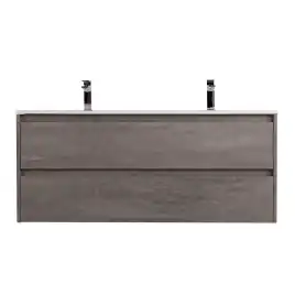 Тумба под раковину BelBagno KRAFT-1200-2C-SO-2-CG подвесная Cemento Grigio